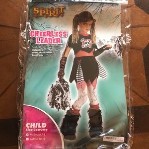 Cheerless Leader kids Costume